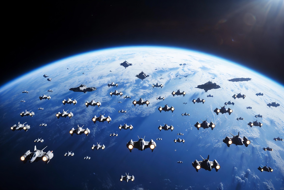Image de vaisseaux spatiaux de Babylon 5 dans mes inspirations