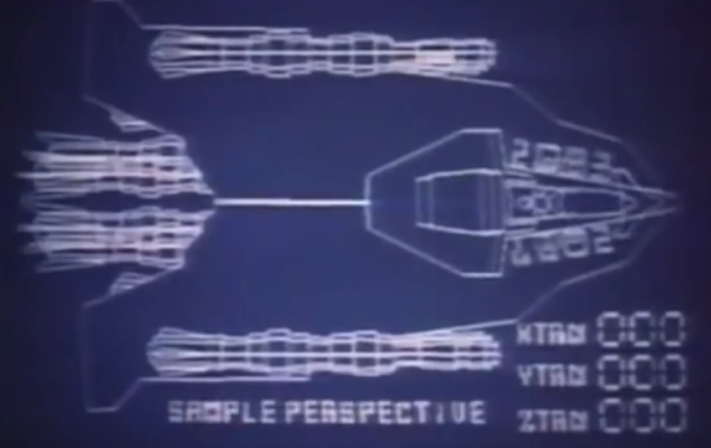 Image des plans du vaisseau Quasar Voyager dans les voyageurs de l'infini dans mes inspirations