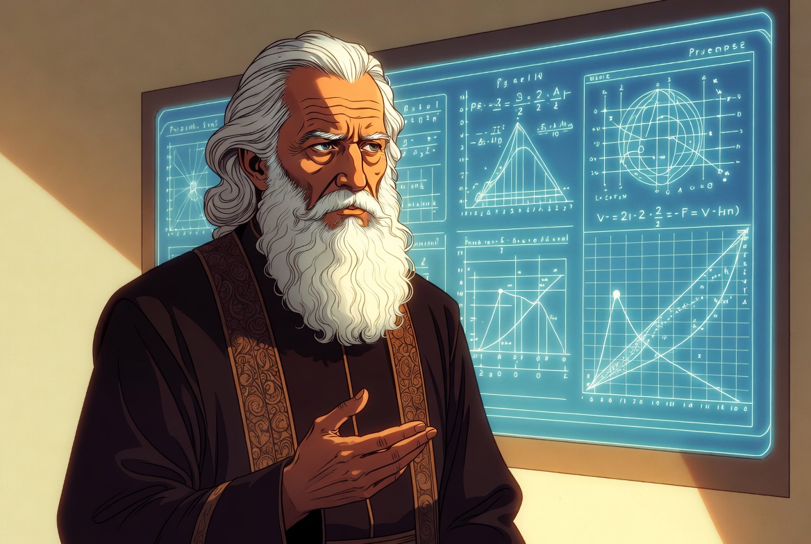 Image de Hari Seldon de Fondation dans mes inspirations
