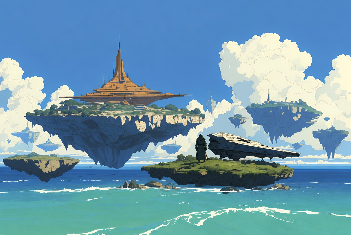 Image de la planète Maui de Hyperion dans mes inspirations